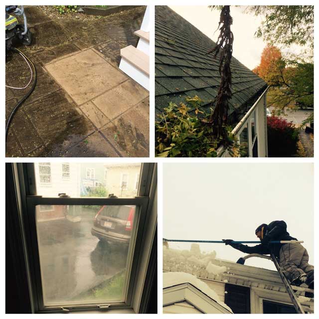 Window and gutter cleaning